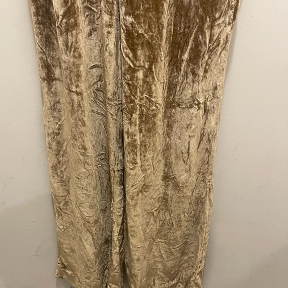 Reformation Crushed Velvet Silk Blend Pants - Picture 3 of 7